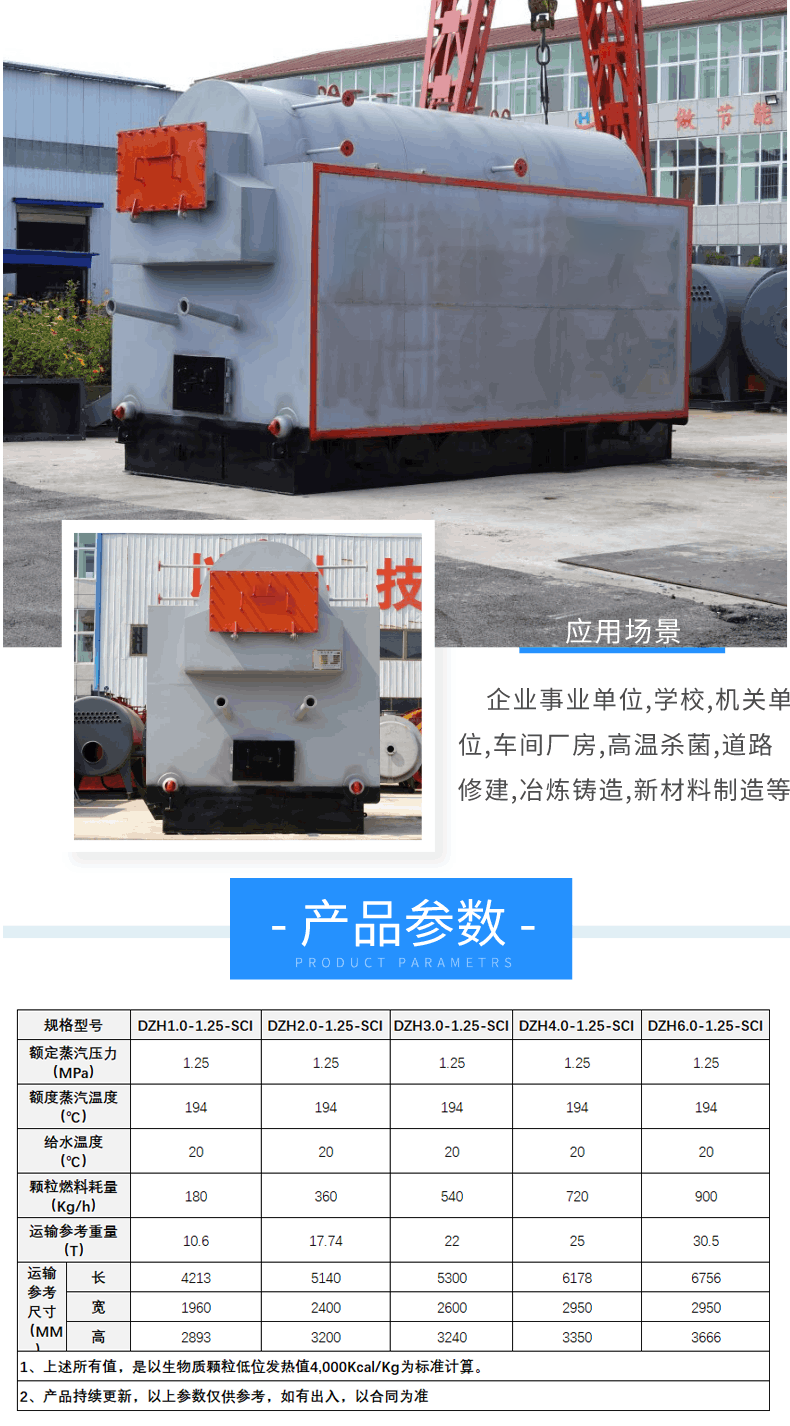 DZH手烧生物质蒸汽锅炉